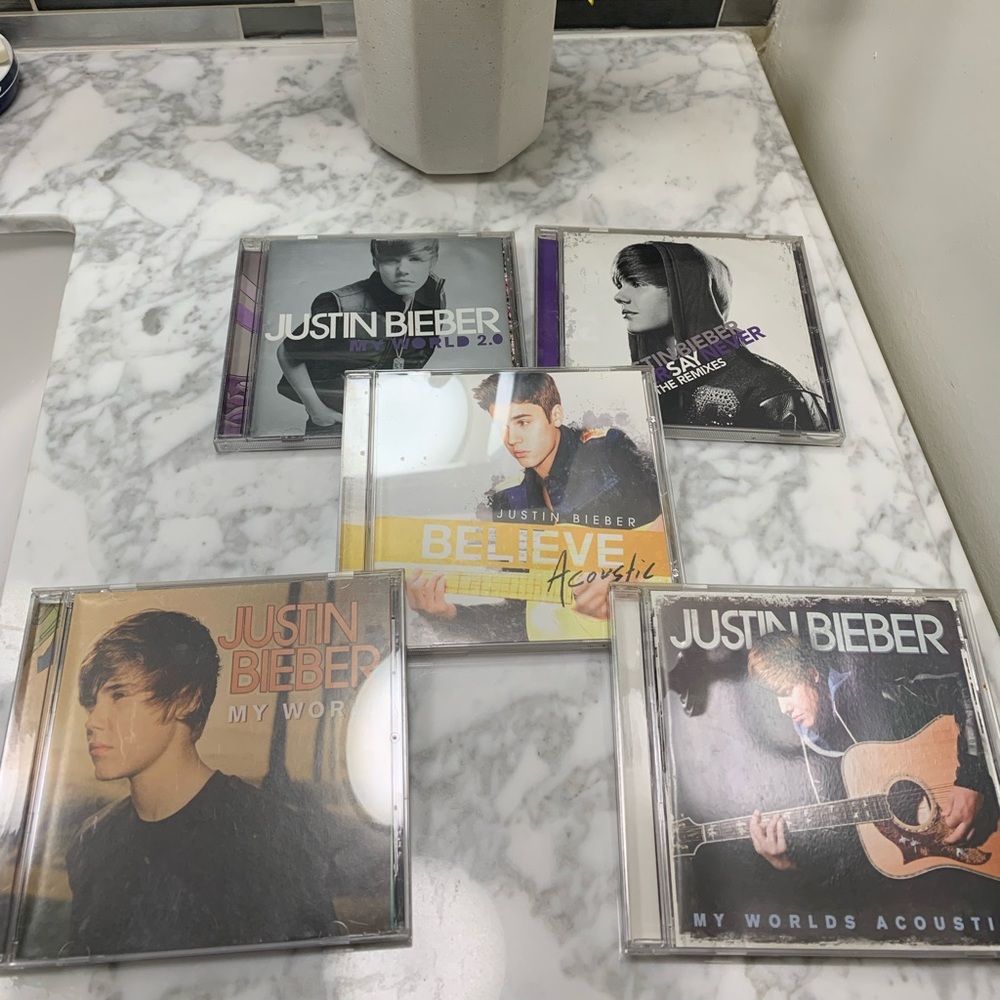 Justin Bieber CD’s